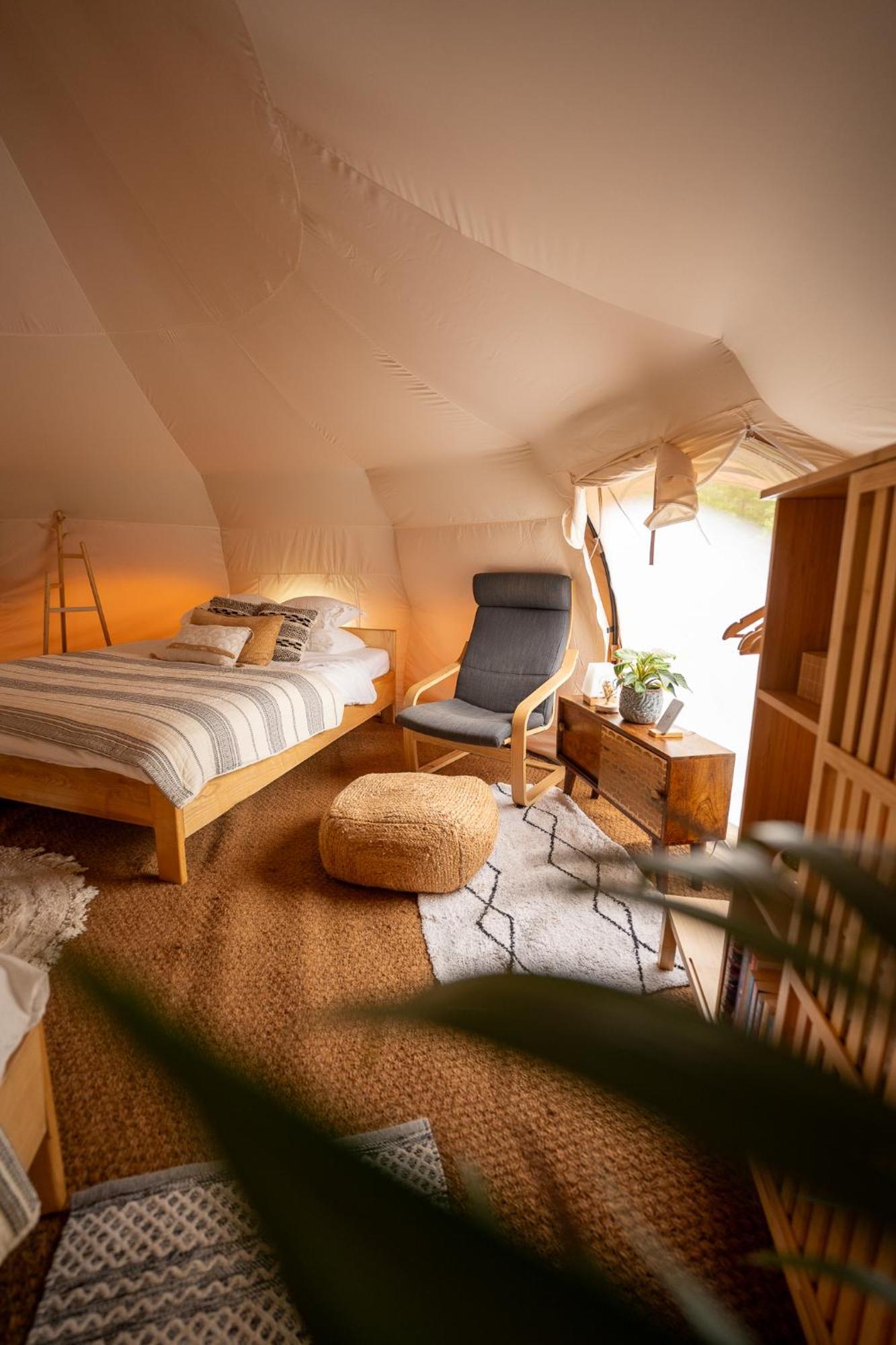 فندق Glamping Gozdna Jasa بوويتش المظهر الخارجي الصورة